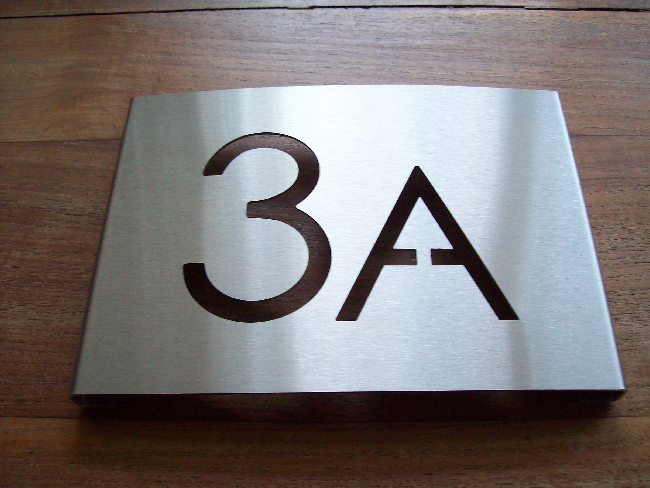 Huisnummerbord type A-01