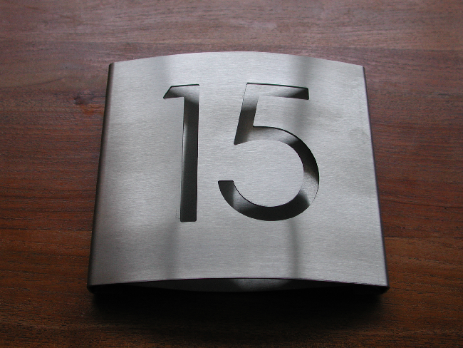 Huisnummerbord type A-01