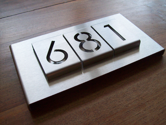 Huisnummerbord type B-01