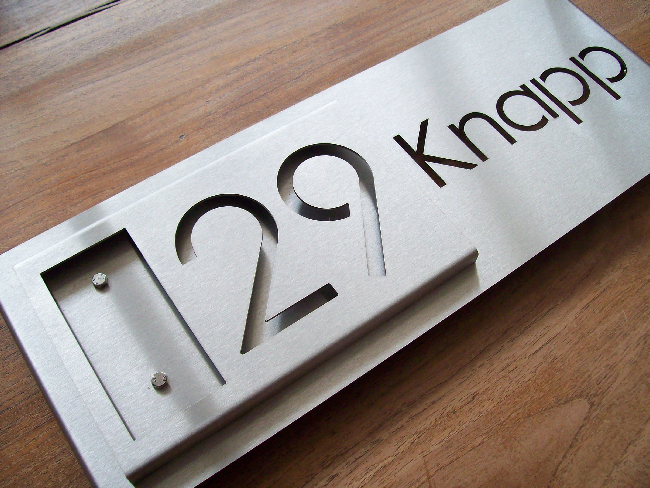 Naambord type B-02